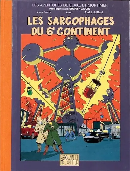 Couverture de l'album Blake et Mortimer Tome 16 Les Sarcophages du 6e continent - Tome 1