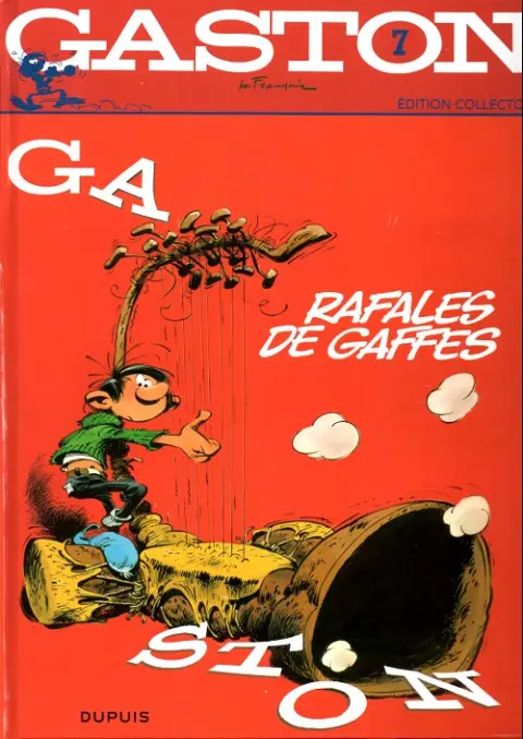 Couverture de l'album Gaston Édition Collector (Télé 7 jours) Tome 7 Rafales de gaffes