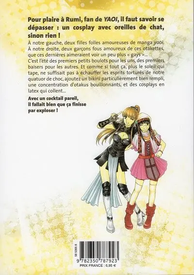 Verso de l'album Otaku girls 2