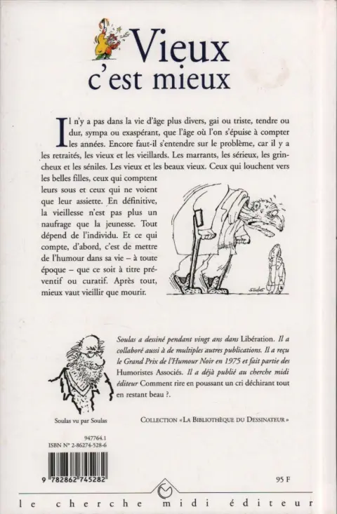 Verso de l'album Vieux c'est mieux