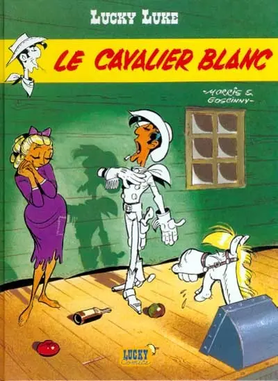 Couverture de l'album Lucky Luke Tome 43 Le cavalier blanc
