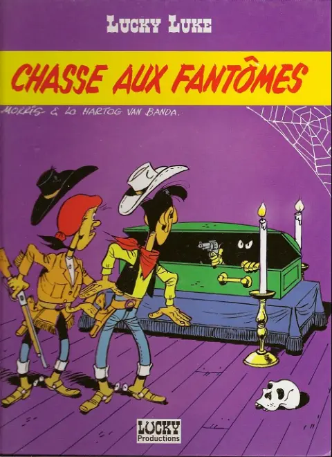 Couverture de l'album Lucky Luke Tome 61 Chasse aux fantomes