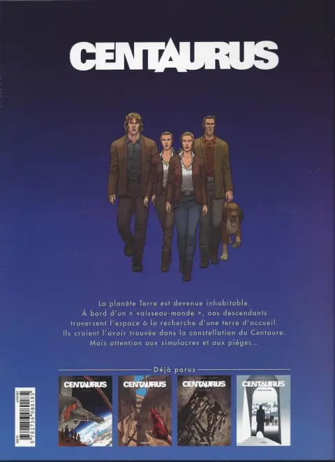 Verso de l'album Centaurus Tome 2 Terre étrangère