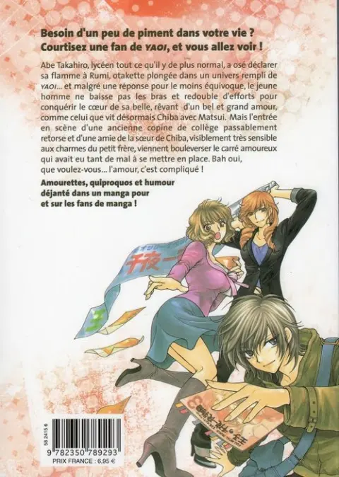Verso de l'album Otaku girls 4