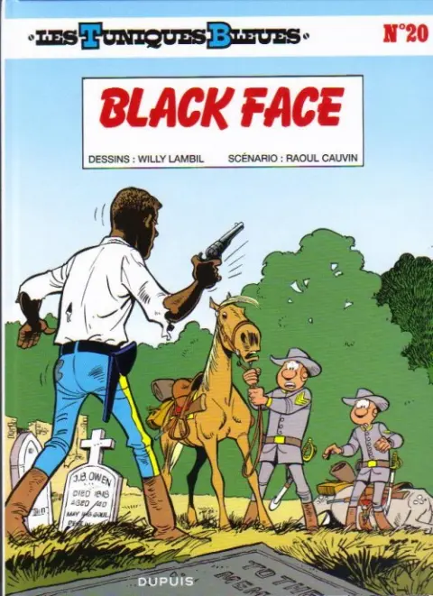Couverture de l'album Les Tuniques Bleues Tome 20 Black Face