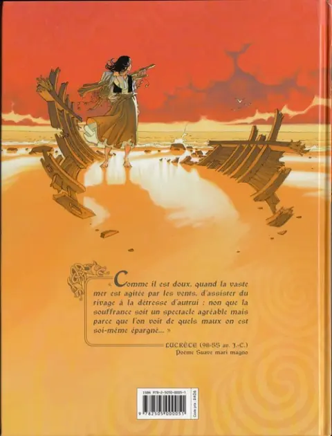 Verso de l'album Le sang des Porphyre Tome 1 Soizik