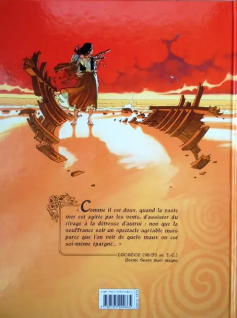 Verso de l'album Le sang des Porphyre Tome 1 Soizik