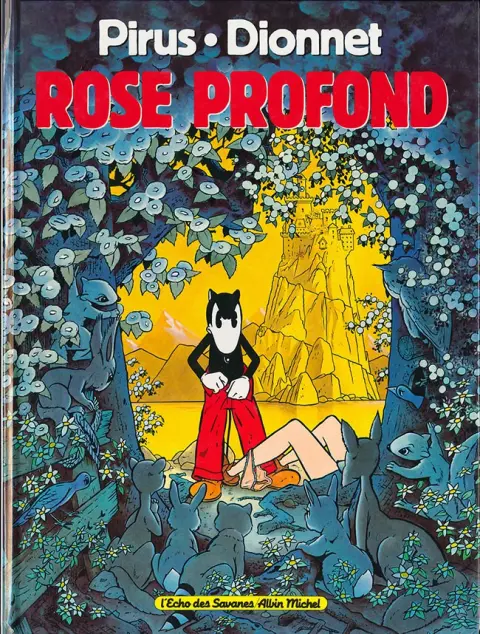 Rose profond