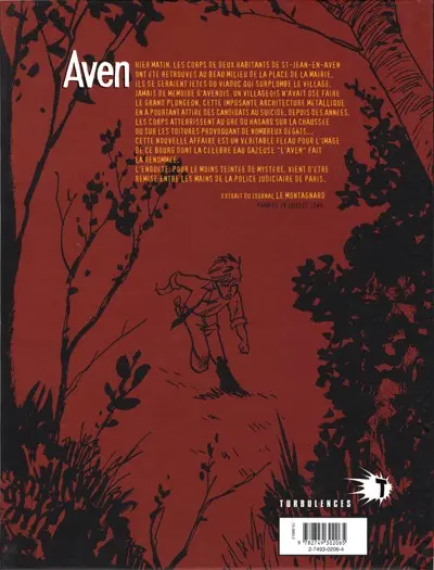 Verso de l'album Aven Tome 1 Les lois de l'attraction