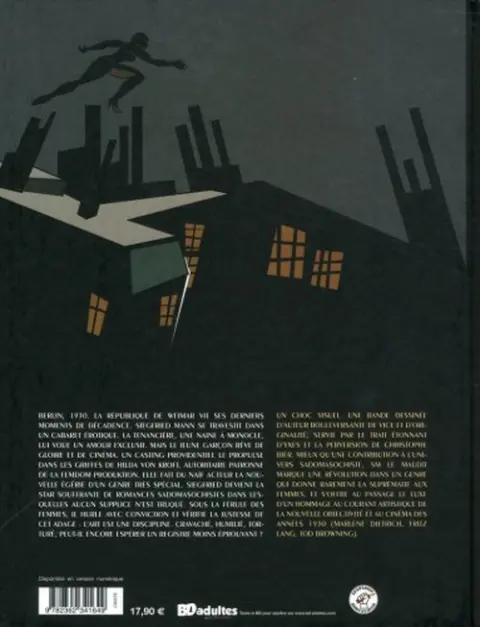 Verso de l'album SM le Maudit