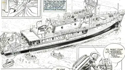 L'Aventure de l'équipe Cousteau en BD