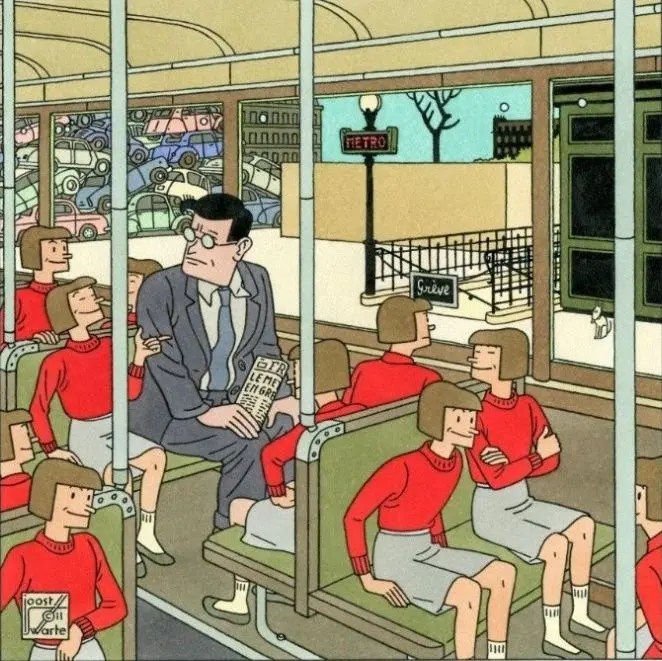 Zazie dans le métro